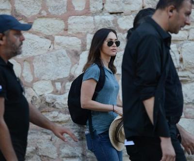 Megan Fox belgesel çekimi için annesi ile İstanbul’a geldi