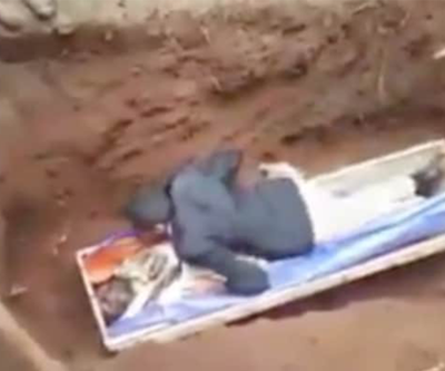 Ölüyü diriltemeyince gözaltına alındı