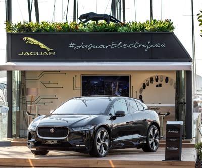 Jaguarın elektriklisi Bodrumda