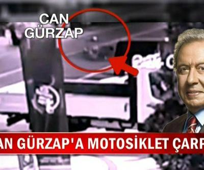 Can Gürzapa motosiklet çarptı