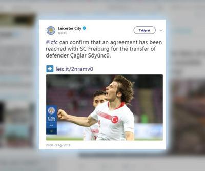 Çağlar Söyüncü Leicesterda