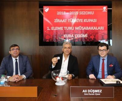 Ziraat Türkiye Kupası 1. eleme turu kurası çekildi
