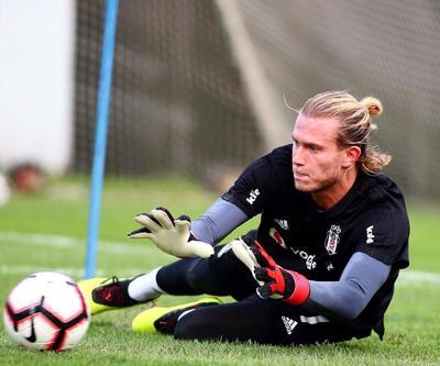 Loris Kariusun Beşiktaştaki ilk antrenmanı