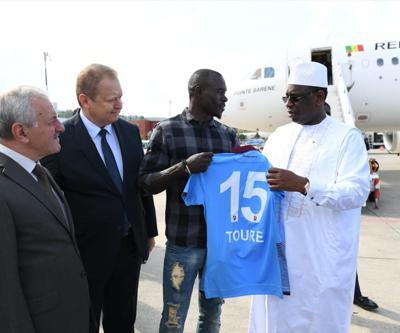 Senegal Cumhurbaşkanına Trabzonspor forması