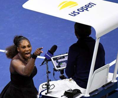 Terör estiren Serena Williamsa 17 bin dolar para cezası