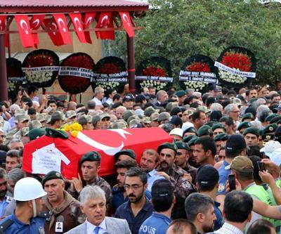 Şehit Özel Harekatçı son yolculuğuna gözyaşlarıyla uğurlandı