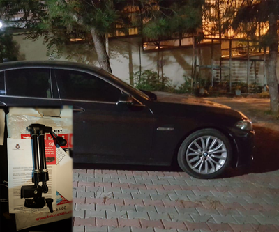 Çaldıkları duktoskopi cihazı ile birlikte yakalandılar