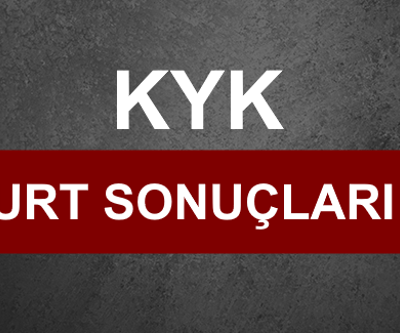 KYK 2 yedek yurt sonuçları açıklandı | Burs başvuruları ne zaman başlıyor