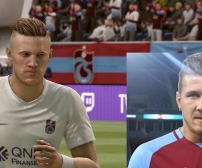 FIFA 19da Trabzonsporlu futbolcuların yüzleri
