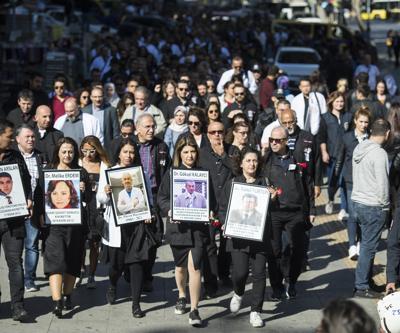İstanbulda hekimlerden Sessiz Siyah Çığlık: Yürüdüler