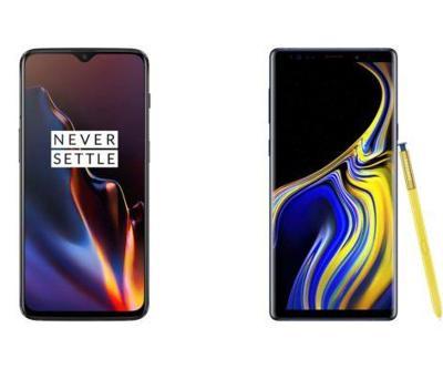 OnePlus 6T vs Galaxy Note 9