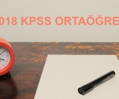 Bugün açıklanıyor 2018 ÖSYM KPSS ortaöğretim sonuçları sorgulama sayfası