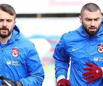 Trabzonsporda Onur Kıvrak ve Burak Yılmaz depremi