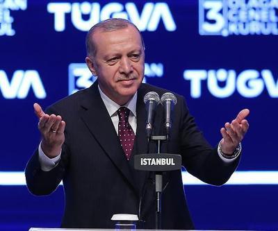 Cumhurbaşkanı Erdoğan: Türkiyenin 2053 ve 2071 vizyonlarını size emanet ediyorum