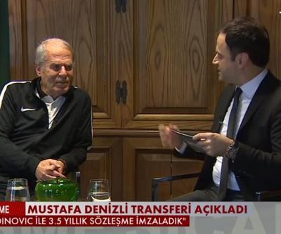 Mustafa Denizli canlı yayında transferi açıkladı