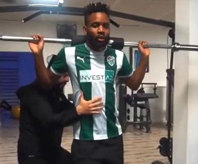 Bakambu Bursaspor formasıyla çalıştı