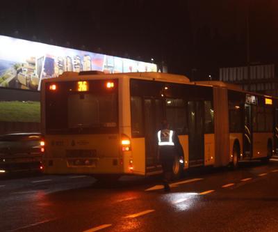 Edirnekapıda Metrobüs bir kişiye çarptı
