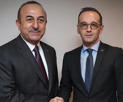 Son dakika: Dışişleri Bakanı Çavuşoğlu, Alman mevkidaşı Maas ile görüştü