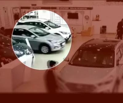 Acemi şoför büyük hasara neden oldu