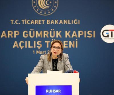 Modernize edilen Sarp Sınır Kapısı yeni yüzüyle hizmete girdi