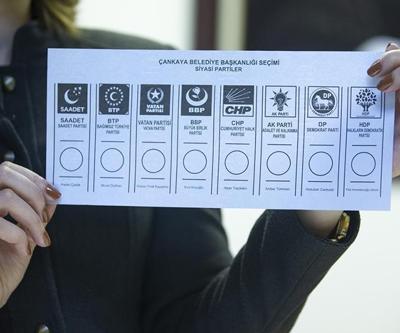 Son dakika... İşte 31 Martta kullanılacak oy pusulası