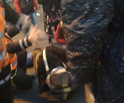 Edirnekapı’da metrobüs yolcuya çarptı