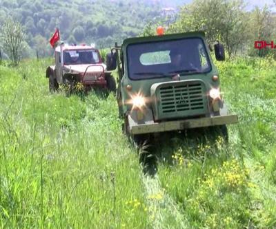 Off-Road aracıyla 3 yılda 45 kupa topladılar