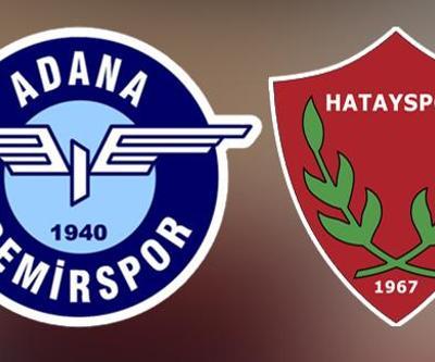 Adana Demirspor Hatayspor play off maçı saat kaçta, hangi kanalda