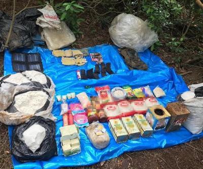 Giresun’da, PKKya ait depo bulundu