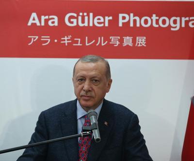 Son dakika... Cumhurbaşkanı Erdoğan, Kyotodaki Ara Güler Sergisinin açılışında konuştu