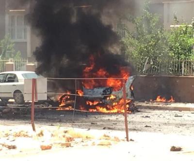 Son dakika Hatay Reyhanlıda otomobilde patlama