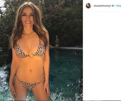 Elizabeth Hurley ve oğlunun şoke eden benzerliği