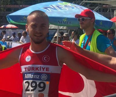 Özel sporcu Oğuz Türker dünya şampiyonu