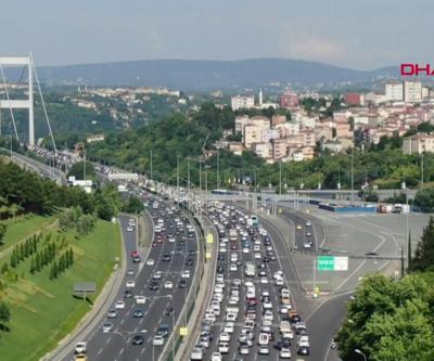 İstanbulda trafik durma noktasına geldi