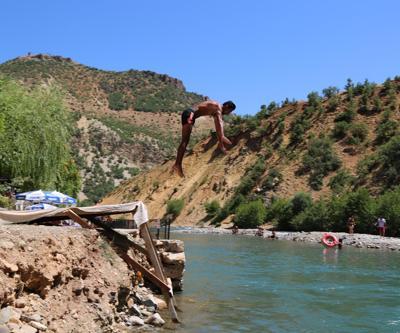 Doğunun saklı cenneti Sıcaktan bunalan oraya koşuyor