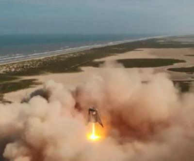 Uzaya yolculukta önemli adım: Test başarıyla gerçekleştirildi, Starhopper 150 metre yüksekliğe çıktı