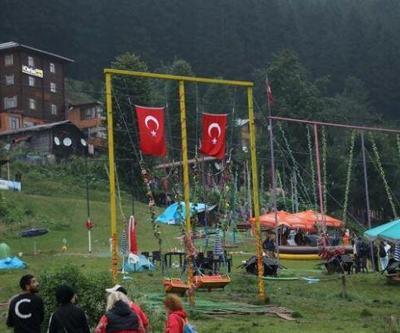 Ayderde salıncak tartışması