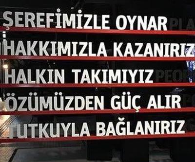 Beşiktaştan Galatasaraya bir gönderme daha