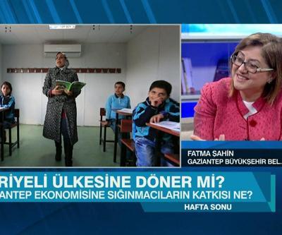 Fatma Şahin: Tamamlanırsa en az 1 milyon Suriyeli döner