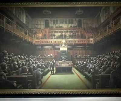 Banksy’nin, tablosu rekor fiyata satıldı