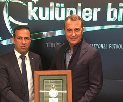 Kulüpler Birliğinden Fikret Ormana plaket