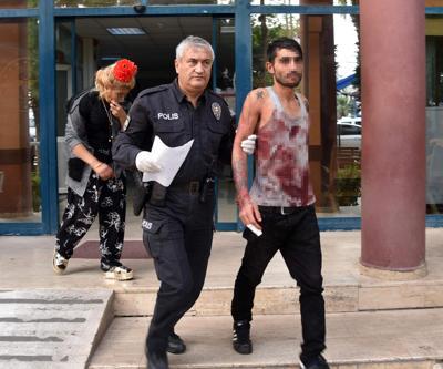 Sevgilisini taciz ettiğini öne sürdüğü çocuğu döner bıçağıyla yaraladı