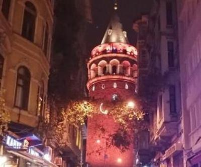İstanbul turuncuya büründü