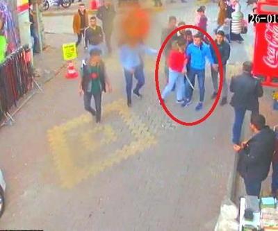 Döner bıçağıyla kovaladı