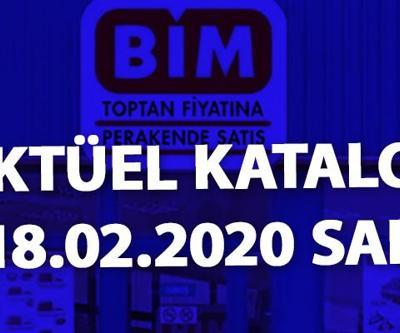 BİM aktüel kataloğu 18 Şubat 2020... Salı günü BİM indirimli ürünleri neler