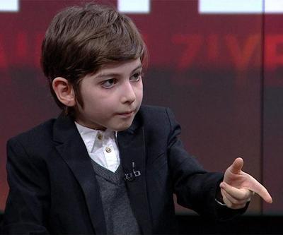 Küçük filozof Atakan CNN TÜRKte soruları yanıtladı