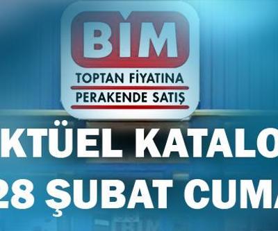 BİM aktüel katalog 28 Şubat 2020 Cuma BİM indirimli ürünler kataloğu