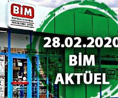 BİM aktüel kataloğu 28 Şubat 2020 BİM indirimli ürünler listesi