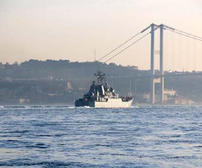 Boğazdan bir Rus savaş gemisi daha geçti