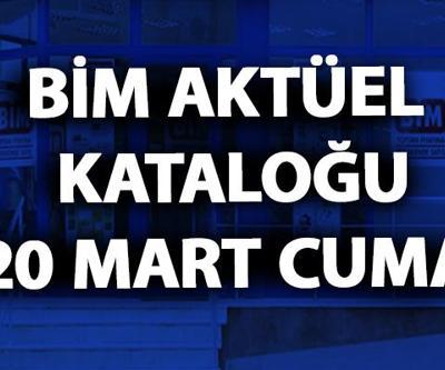 BİM aktüel kataloğu 20 Mart 2020 Cuma... Bu hafta BİM aktüel ürünleri neler